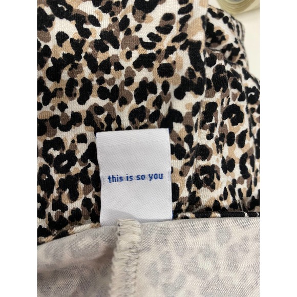 Old Navy Leopard Dress, Size 1X - Picture 5 of 7